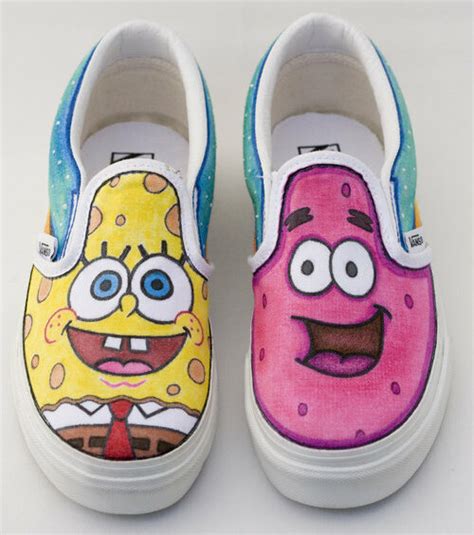 Shoes #100 shoe designs, spongebob and vans on Favim.com