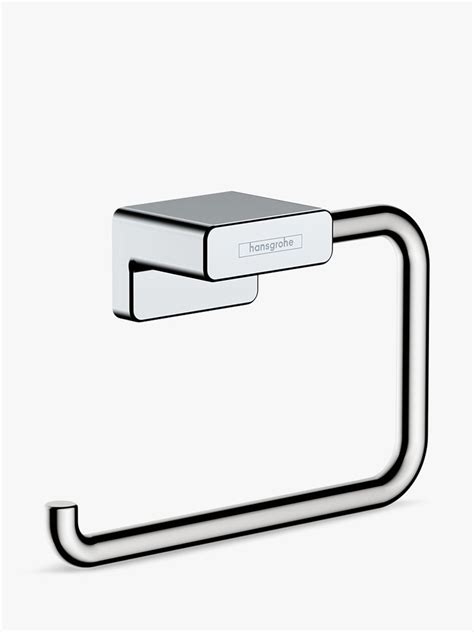 Hansgrohe AddStoris Wall Mounted Toilet Roll Holder Chrome