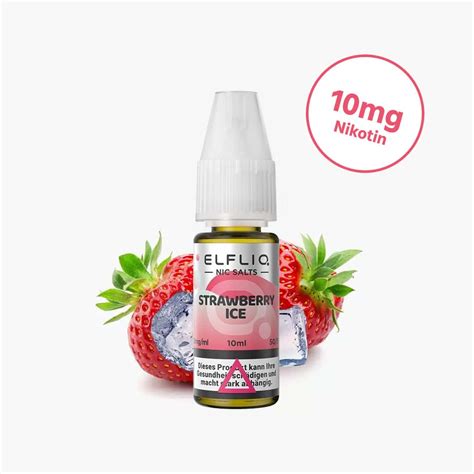 Elf Bar Elfliq Strawberry Ice Nikotinsalz Liquid 20mg