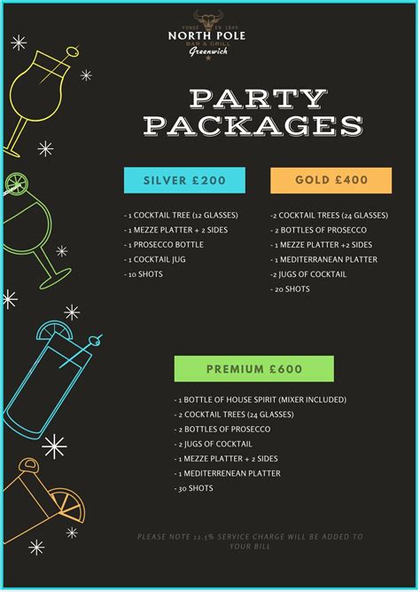 Party Packages The North Pole Greenwich