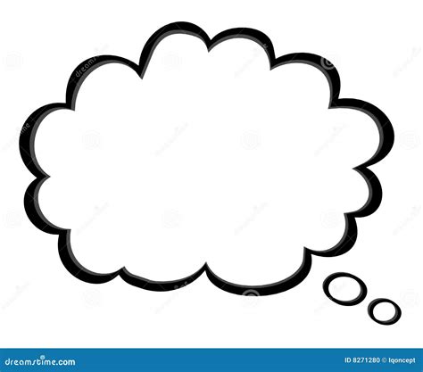 Thought Bubble Stock Illustration Illustration Of Chat 8271280