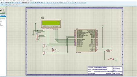 Week4s2e2t2 Proteus 8 Professional Schematic Capture 02 03 2018 12 11