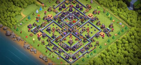 Best Base Th15 With Link Hybrid Anti Everything Town Hall Level 15