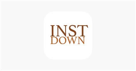 ‎instdown on the App Store