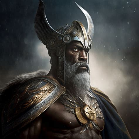 Heimdall Norse God Art Digital Download Sentinel Of Asgard Viking