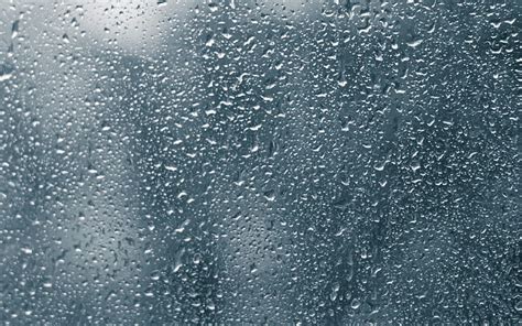 Glass With Water Drops Rainfall Glass Backgrounds Raindrops Texture