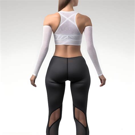 Premium AI Image Isolated Of Sheer Mesh Longline Bra And Bikini Set Sheer Mesh Longline B 3D