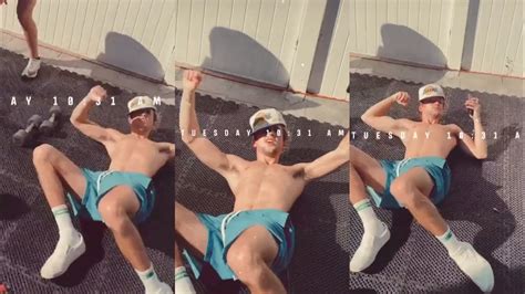 Daniel Seavey Working Out Shirtless Youtube