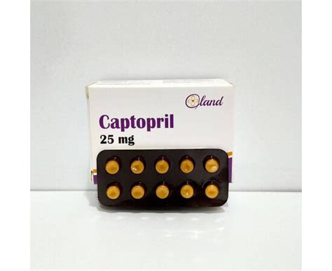 Medicina Captopril Mg Blister X Tab Land Sihay