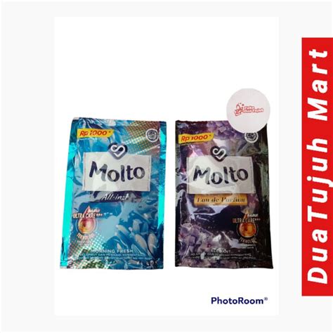 Jual Molto All In Eau De Parfum Sachet Ml Shopee Indonesia