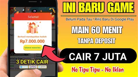 TERBUKTI MAIN GAME DIBAYAR 7 JUTA GRATIS GAME PENGHASIL UANG