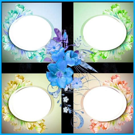 Cadres Color Floriane Photo Frame Effect Pixiz