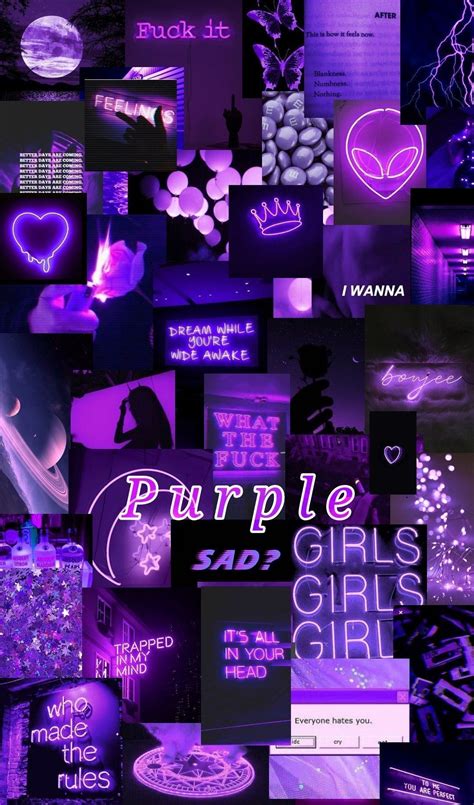 Neon Purple Aesthetic Wallpapers · 220 Images 💜💜💜💜