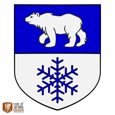 Polar Bear Coat Of Arms