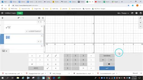 Square Cube Root In Desmos YouTube