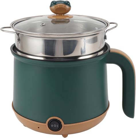 Amazon Electric Hot Pot Electric Cooker Anti Stick With Steam For Noodle EU Plug V