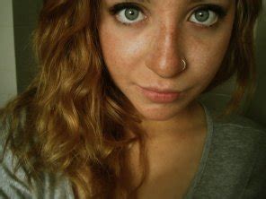Green Eyes And Nose Ring Porn Pic