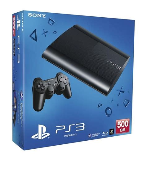 Sony Playstation 3 Super Slim Console 500GB Black In Pakistan