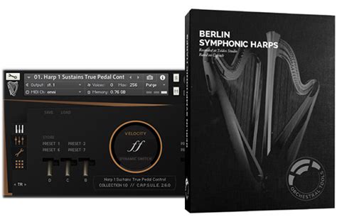 دانلود وی اس تی هارپ Orchestral Tools Berlin Symphonic Harps Kontakt