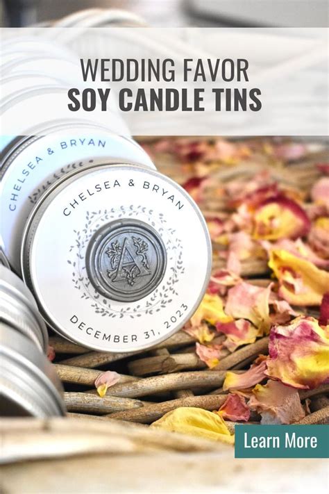 Soy Candle Wedding Favors Bulk Tins Etsy In 2024 Candle Wedding