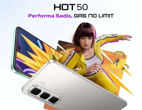 Cek Daftar Harga HP Infinix Hot 50 4G Indonesia Semua Varian Hanya Rp 1 Jutaan