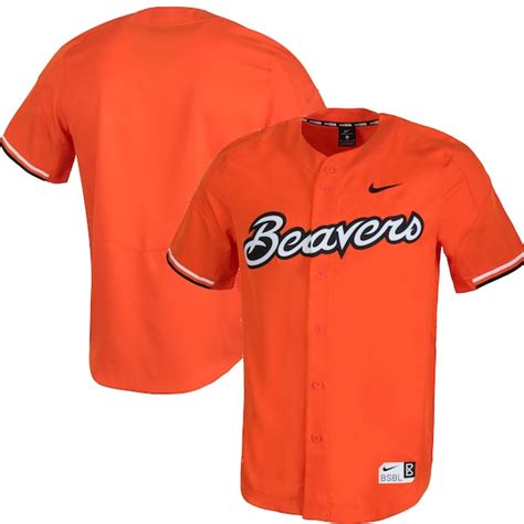 Men's Nike Orange Oregon State Beavers Full-Button Vapor Performance ...