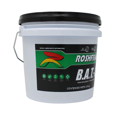 Grasa Lubricante Baleros Y Rodamientos Bat3 3 5 Kg Roshfrans Meses