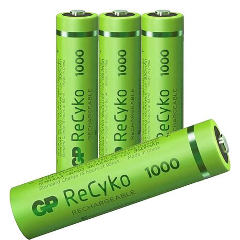 AKUMULATORKI Baterie GP Recyko R3 AAA 1000mAh X4 Sklep Opinie Cena