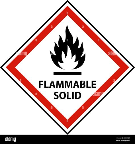 Flammable Solid Symbol