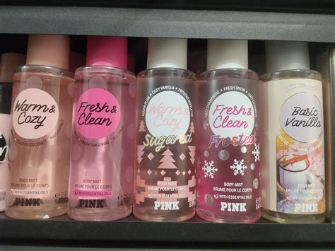 Original Pink By Victorias Secret Warm And Cozy Fresh And Clean Frosted