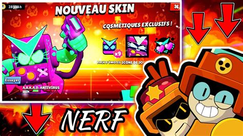 LARRY ENFIN NERF SKIN A R K A D ANTIVIRUS DISPONIBLE Sur BRAWL