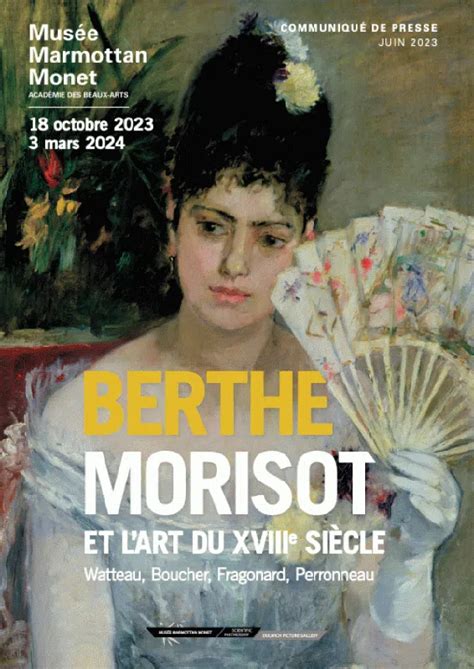 Berthe Morisot Et L Art Du Xviiie Si Cle Paris R Servation Billets