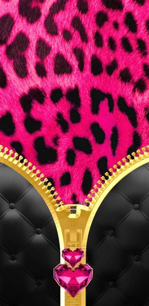 Pin By 👑queensociety👑 On Kolor Bling Cheetah Print Wallpaper Pink