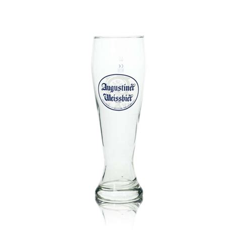 X Augustiner Bier Glas L Wei Bier Weissach Rastal Hefe