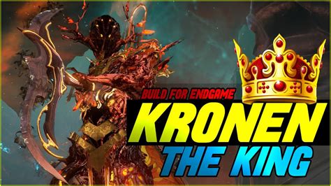 WARFRAME KRONEN PRIME STEEL PATH BUILD KRONEN MELEE CLASS S 2022