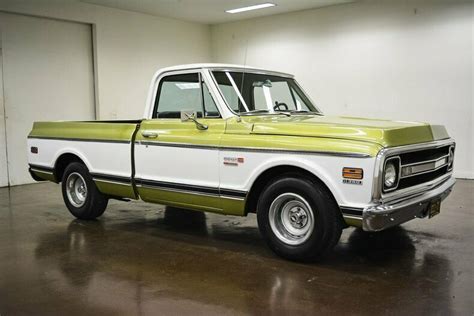 1970 Chevrolet C10 40040 Miles Green Pickup Truck 350 Chevrolet V8