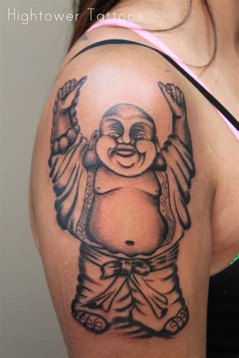 A Laughing Buddha Tattoo Designs - Tattoo Idea