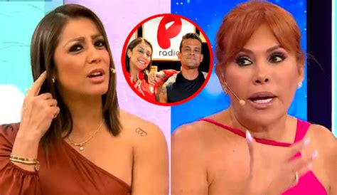 Karla Tarazona encara a Magaly Medina tras críticas por su vínculo con