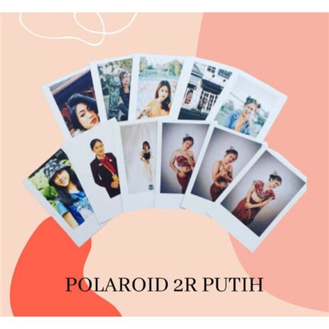 Jual Foto Polaroid Custom Minimal Order Cetak R Photo Kertas Glossy