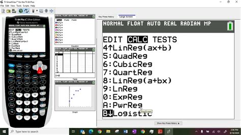 Logistic Regression TI 84 YouTube