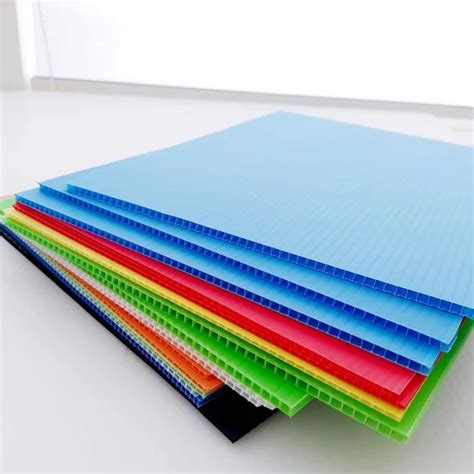 Corrugated Plastic Sheet Fluted Polypropylene Board Pp Hollow Sheet Corrugated Plastic Sheet