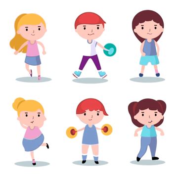 Exercise Cartoon PNG, Vector, PSD, and Clipart With Transparent ...