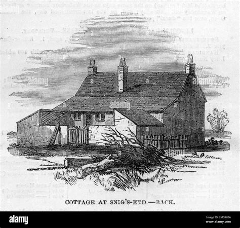 Chartist Settlement Cottage At Snig S End Stock Photo Alamy