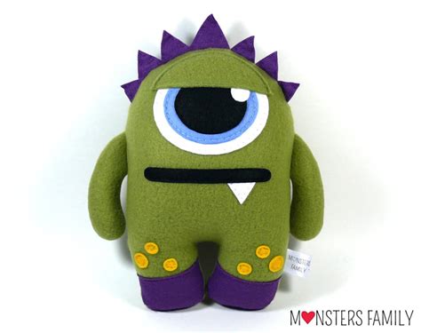 Monster Plush Toy Cute Plush Monster Stuffed Animal Personalized Plush ...