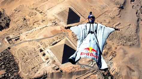 Wingsuit Flying Red Bull