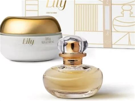 Kit Exclusivo Lilly Colônia E Creme Acetinado Boticário Frete grátis