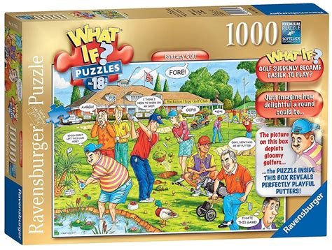 Buy Ravensburger What If No 18 Golf Was Easy Puzzle 1000pc