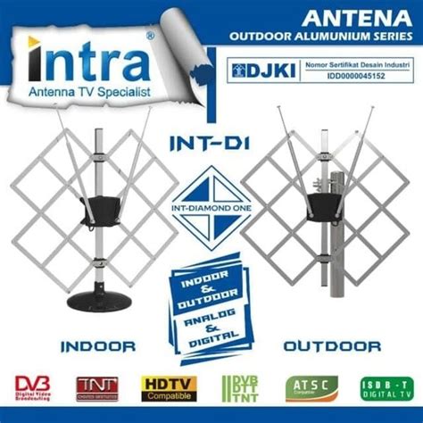 Jual Antena Digital Intra Itn D Antena Digital Fungsi Indor Atau