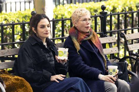 Jenny Slate And Michelle Williams Filming The FX Miniseries Dying For