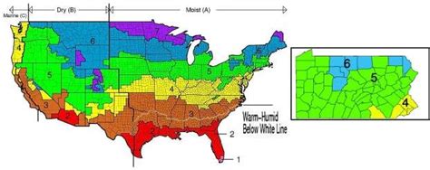 International Energy Conservation Code (IECC) climate zone map ...